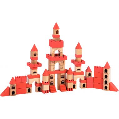 Château fort à construire, 100 pièces