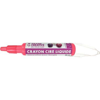 Lot de 4 crayons cire 30ml pour bougies