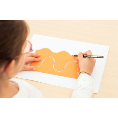 Lot de 8 traceurs motifs graphiques