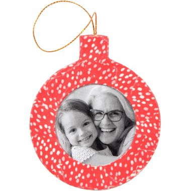 Lot de 10 cadres boules de Noël à suspendre, assortiment n°1