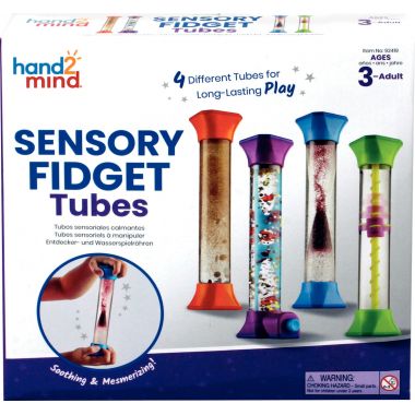 Boite de 4 sensory tubes 20cm