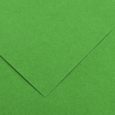 Paquet de 10 feuilles Colorline 50x65 cm 150 g vert franc