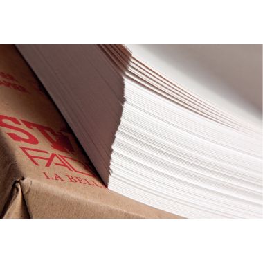 Paquet de 125 feuilles à dessin 240g 50x65cm blanc