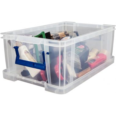 Boite de rangement 10L transparente