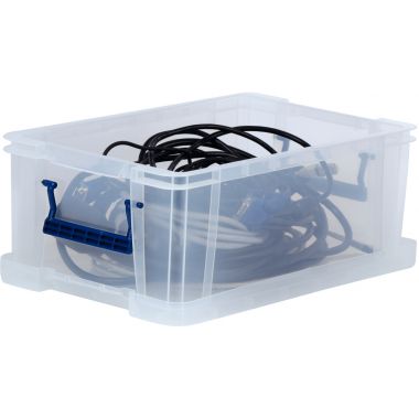 Boite de rangement 10L transparente