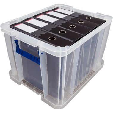Boite de rangement 36L transparente