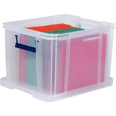 Boite de rangement 36L transparente