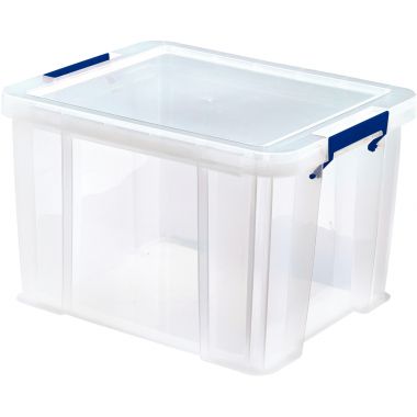 Boite de rangement 36L transparente