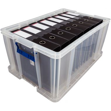 Boite de rangement 70L transparente