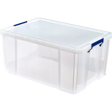 Boite de rangement 70L transparente