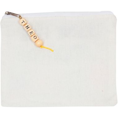 Sac de 440 perles alphabet en bois 1 cm. Trou 3mm