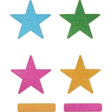 Pochette 624 gommettes étoiles couleurs assorties