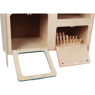 Cuisine en bois contemporaine