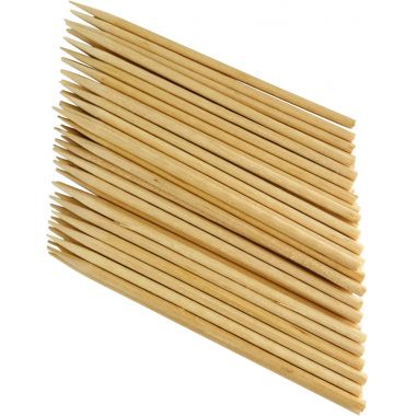 Sac de 50 bâtonnets en bois 10 cm pour cartes à gratter