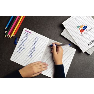 Carnet de vocabulaire 96 pages CONQUERANT couverture PP, 17x22 cm