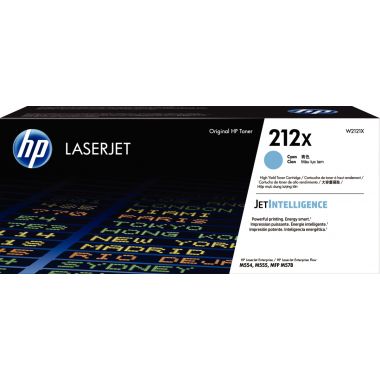 HP 212X toner cyan grande capacité authentique (W2121X)