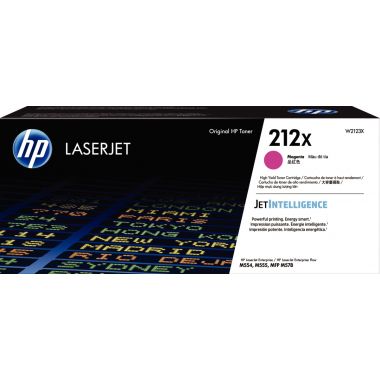HP 212X toner magenta grande capacité authentique (W2123X)