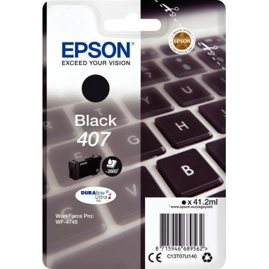 Epson CLAVIER / 407L cartouche jet d'encre noire authentique (T07U140)