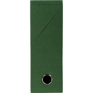 Exacompta - Boite de transfert papier toilé, dos 9 cm, vert - 89523E