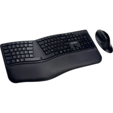 Pack clavier et souris ergonomique sans fil Kensington Pro Fit