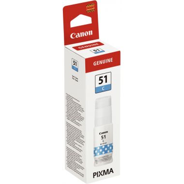 Canon 51 flacon d'encre cyan authentique (GI51C)