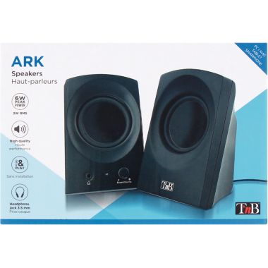 Enceinte son 2.0 ARK TNB noir