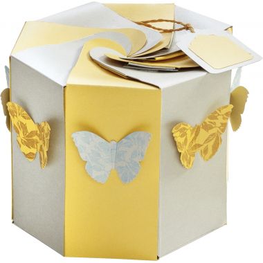 Bloc de 10 feuilles de carton 300g or et argent