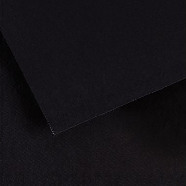 Paquet de 10 feuilles mi-teinte format 50x65cm noir