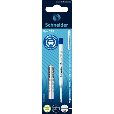 Blister 2 recharges Eco 725M bleue