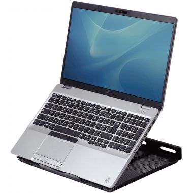 Support métal ventilé pour ordinateur portable Mesh noir