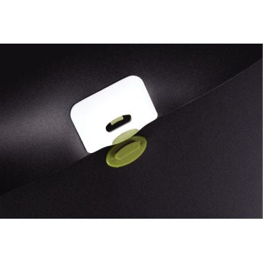 Valisette en polypropylène, dos 4 cm, noir opaque