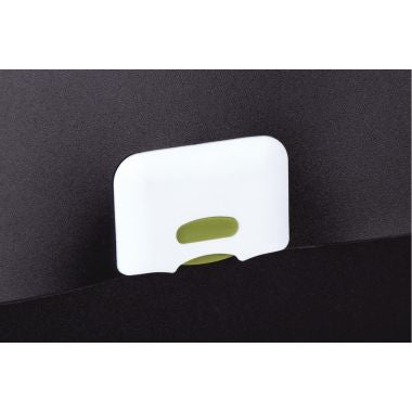 Valisette en polypropylène, dos 4 cm, noir opaque