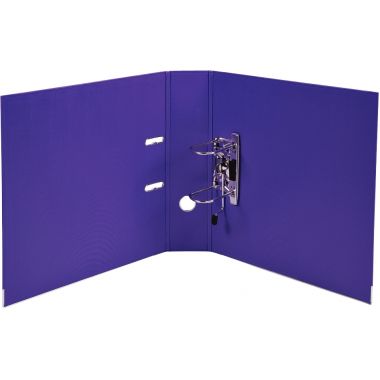 Exacompta Classeur à levier PREM'TOUCH format A4+, dos 8 cm, violine - 53357E