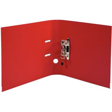 Exacompta Classeur à levier PREM'TOUCH format A4+, dos 5 cm, rouge - 53145E