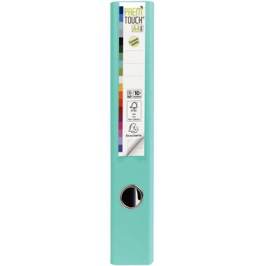 Exacompta Classeur à levier PREM'TOUCH format A4+, dos 5 cm, vert clair - 53103E