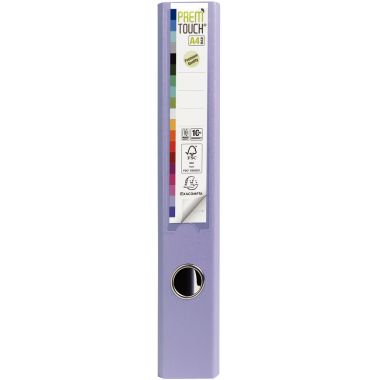 Classeur à levier Exacompta PREM'TOUCH format A4+, dos 5 cm, lilas - 53107E