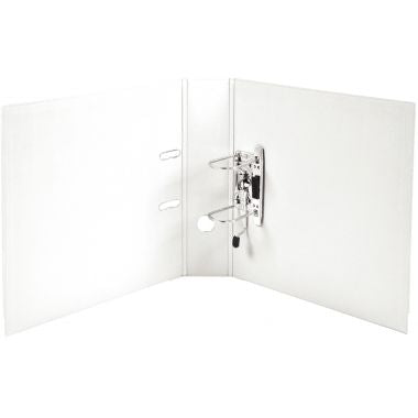 Classeur à levier Exacompta PREM'TOUCH format A4+, dos 8 cm, blanc -53348E