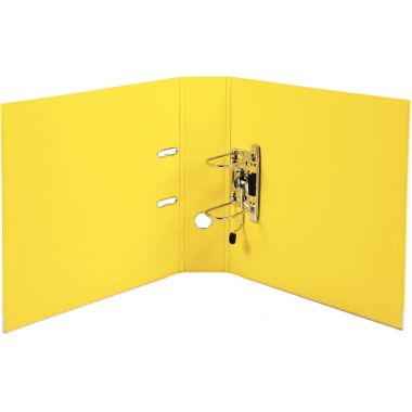 Exacompta Classeur à levier PREM'TOUCH format A4+, dos 8 cm, jaune - 53349E