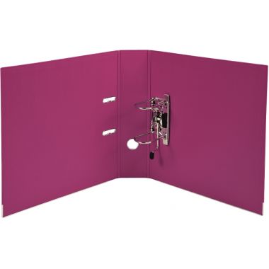 Exacompta Classeur à levier PREM'TOUCH format A4+, dos 8 cm, fuchsia - 53347E