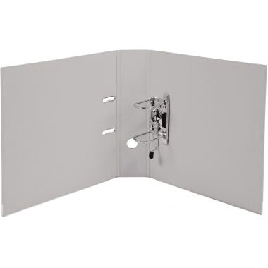 Exacompta Classeur à levier PREM'TOUCH format A4+, dos 8 cm, gris - 53354E