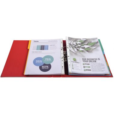 Lot de 10 classeurs à levier Exacompta PREM'TOUCH format A4+, dos 5 cm, couleurs pastel assorties - 53244E
