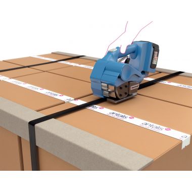 Carton 2 bobines de feuillard manuel
