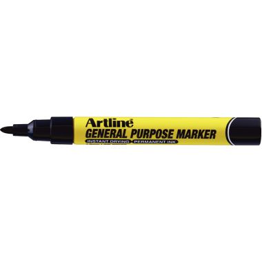 Blister de 2 marqueurs multi-usages noirs
