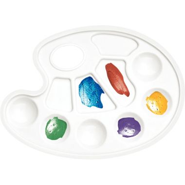 Palette plastique ovale 10 alvéoles