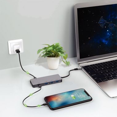 Station accessoires USBC 6 ports TNB