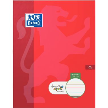 Cahier DYS format 17x22 cm, 48 pages interligne 3 mm