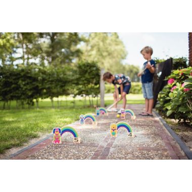 Croquet arc-en-ciel