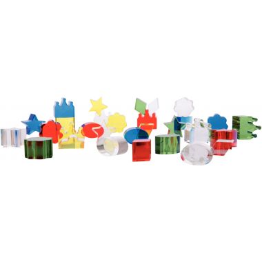 Boite de 30 formes en cristal assortis