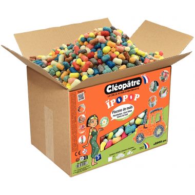 Carton de 2000 flocons de maïs ÏPOPOP