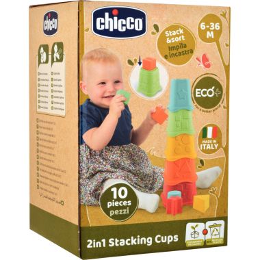 Cubes à empiler 2 en 1 CHICCO ECO+